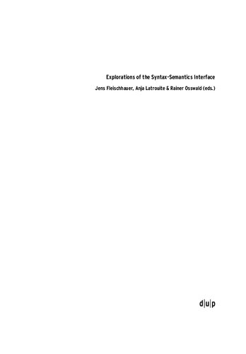 ﻿کاوش‌های رابط نحو-معناشناسی