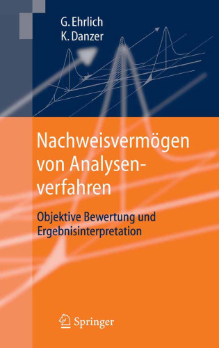 ﻿Nachweisvermögen von Analysenverfahren: Objective Bewertung und Ergebnisinterpretation