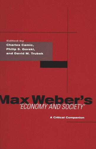 ﻿اقتصاد و جامعه ماکس وبر: یک همراه انتقادی