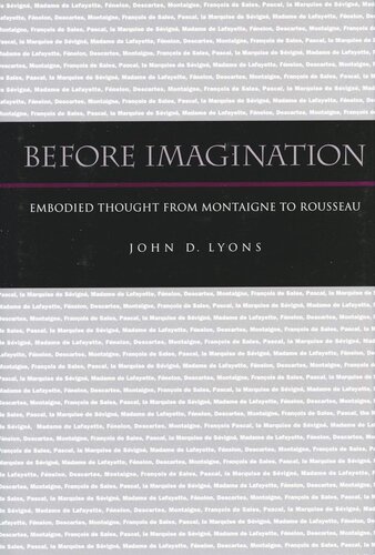 ﻿قبل از تخیل: تجسم اندیشه از مونتن تا روسو