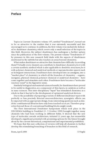 ﻿Dendrimers II: معماری ، ساختار نانو و شیمی فوق مولکولی