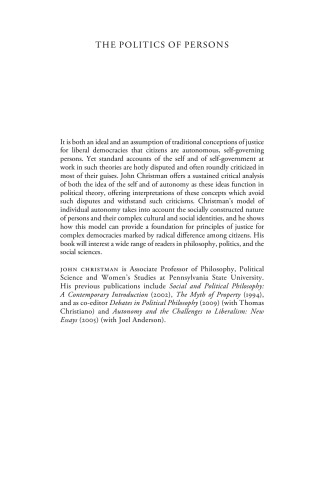 ﻿سیاست افراد: خودمختاری فردی و خودهای اجتماعی-تاریخی