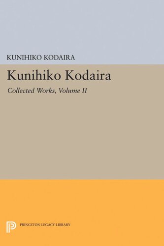 ﻿Kunihiko Kodaira، جلد دوم: مجموعه آثار