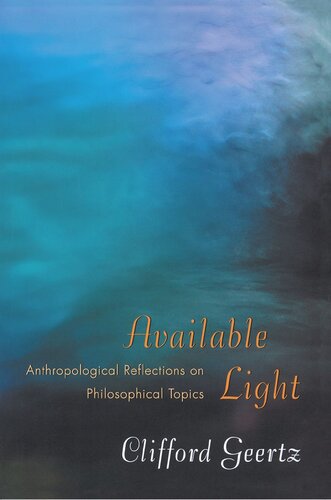 ﻿نور موجود: تأملات انسان‌شناختی درباره موضوعات فلسفی