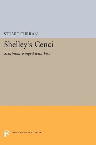 ﻿Shelley's CENCI: Scorpions Ringed with Fire