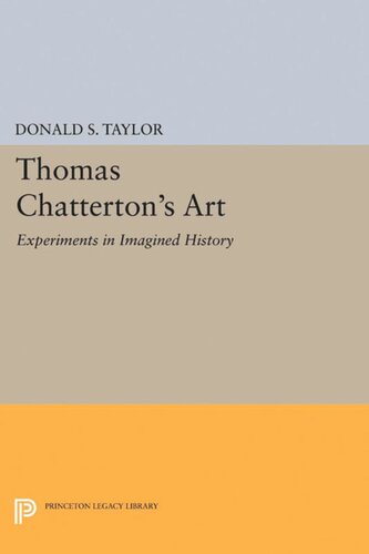 ﻿هنر توماس چترتون: آزمایش‌هایی در تاریخ تخیلی