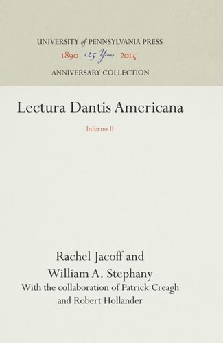 ﻿Lectura Dantis Americana: Inferno II