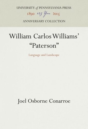 ﻿«پترسون» ویلیام کارلوس ویلیامز: زبان و منظر