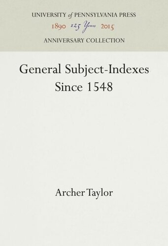 ﻿موضوع-شاخص های عمومی از سال 1548