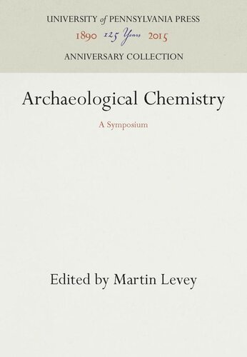 ﻿شیمی باستان شناسی: سمپوزیوم