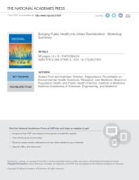 ﻿آوردن سلامت عمومی به احیای شهری: خلاصه کارگاه