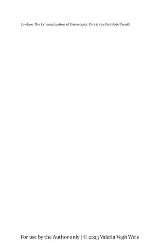 ﻿لاوفر. جرم انگاری سیاست دموکراتیک در جنوب جهانی