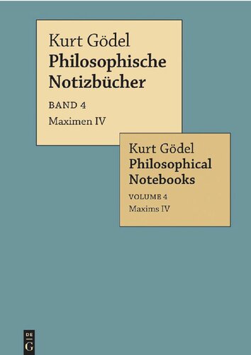 ﻿Maximen IV / Maxims IV (Maximen, 4) (نسخه آلمانی)