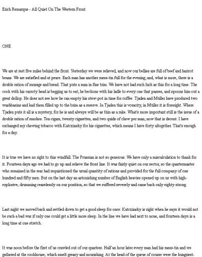 همه آرام در جبهه غربی