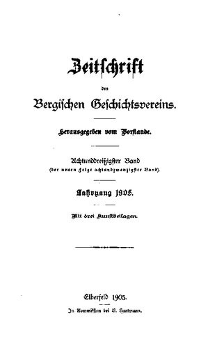 ﻿مجله Bergisches Historischesverein