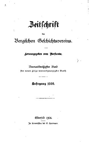 ﻿مجله Bergisches Historischesverein