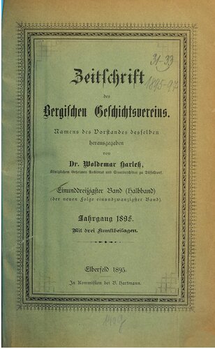 ﻿مجله Bergisches Historischesverein
