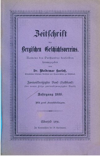 ﻿مجله انجمن تاریخ Bergisches