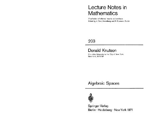 فضاهای جبری