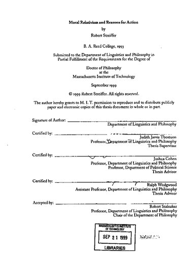 ﻿نسبی گرایی اخلاقی و دلایل عمل