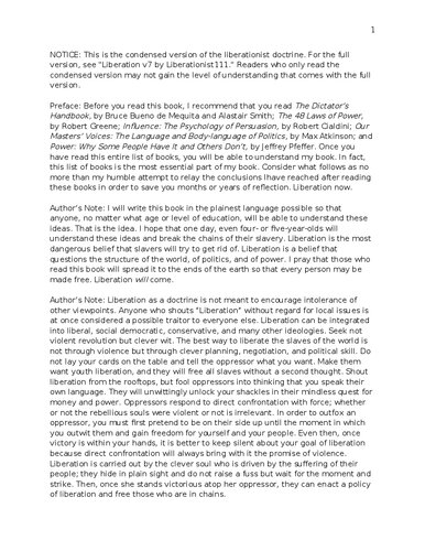 ﻿Liberation توسط Liberationist111 v7 نسخه فشرده