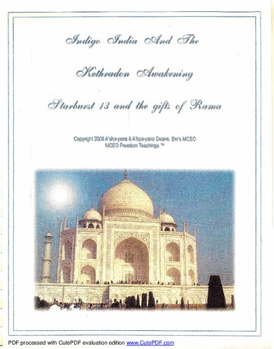 ﻿کتابچه راهنمای بیداری Kethradon: Stardust Pillar 13 and the Gifts of Rama