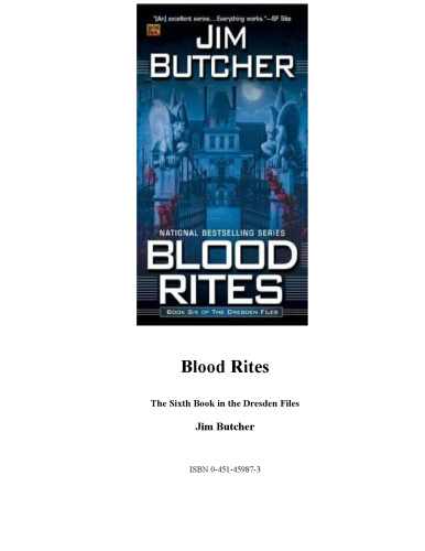 Blood Rites (The Dresden Files، Book 6) (کتاب سریال Dresden Files 6)