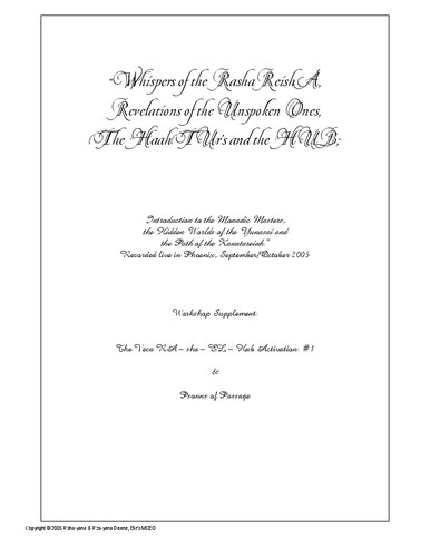 ﻿مکمل Whispers of ReishaReishA