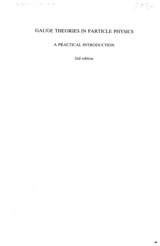 نظریه های سنجش در فیزیک ذرات ، چاپ دوم (مجموعه دانشجویان دوره کارشناسی ارشد در فیزیک)