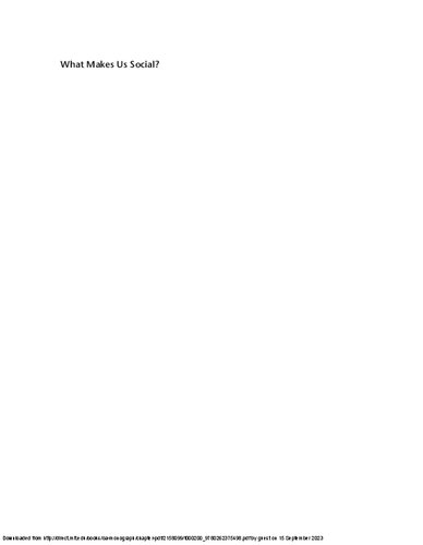 ﻿چه چیزی ما را اجتماعی می کند؟