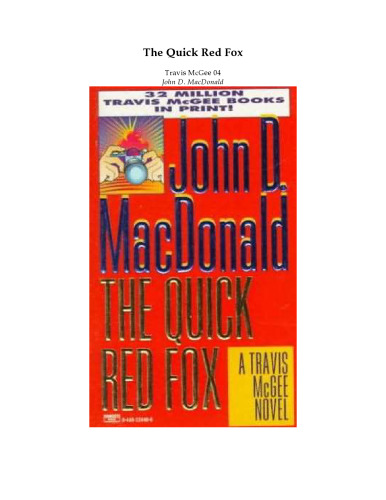 سرخ فاکس سریع (Travis McGee، شماره 4)