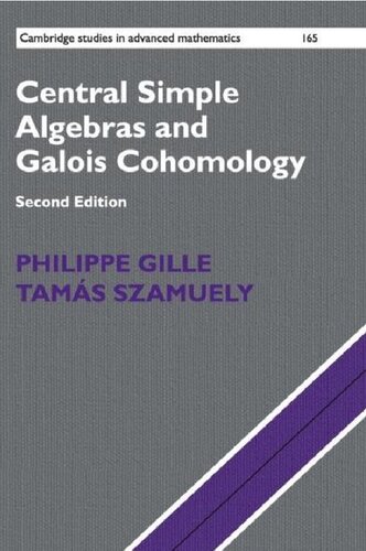 ﻿جبرهای ساده مرکزی و Cohomology Galois