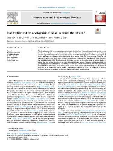 ﻿بازی مبارزه و رشد مغز اجتماعی: داستان موش