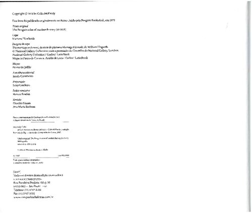 ﻿اطلس تاریخ مدرن (تا سال 1815)