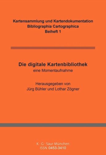 ﻿Bibliographia Cartographica. مکمل 1 کتابخانه نقشه دیجیتال: یک عکس فوری