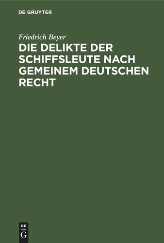 ﻿جرایم ملوانان طبق قوانین رایج آلمان