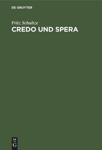 ﻿Credo and Spera: بلوک های سازنده برای دانش انتقادی از جهان و سبک زندگی مستقل برای مردان و زنان متفکر
