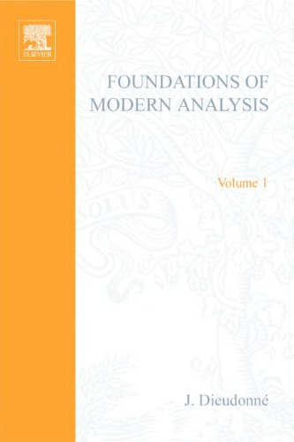 ﻿مبانی تحلیل مدرن (رساله او در تحلیل، ج 1)