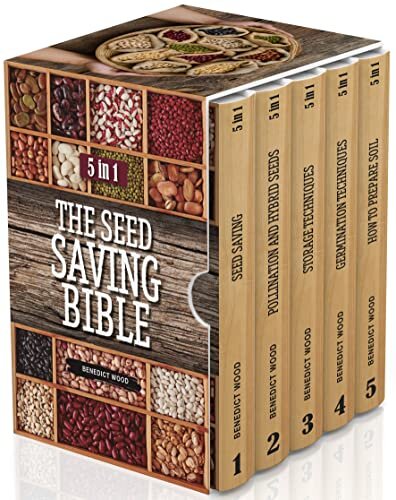 ﻿کتاب مقدس ذخیره دانه: 5 در 1 | کشف بهترین راه برای برداشت، تمیز کردن، خشک کردن و نگهداری بذر سبزیجات، میوه ها، گیاهان