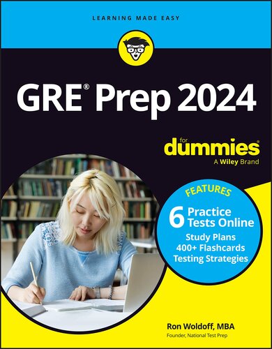 ﻿GRE Prep 2024 For Dummies با تمرین آنلاین