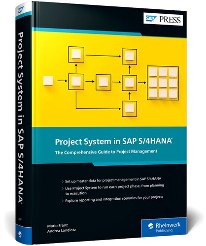﻿سیستم پروژه در SAP S/4HANA: راهنمای جامع مدیریت پروژه (SAP PRESS)