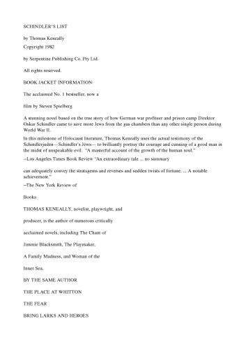 ﻿فهرست شیندلر