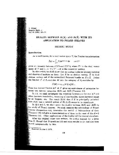 دوگانگی بین D (x) و D (x ^) با کاربرد آن در شکارچیان پیکارد