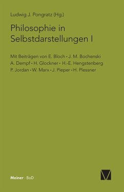 ﻿فلسفه در بازنمایی های خود II: با مشارکت های: G. Günther، D. von Hildebrand، L. Landgrebe، B. Liebrucks، F. Mayer-Hillebrand، W. Schulz، W. Weischedel، C. F. von Weizäcker.