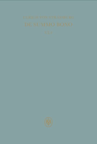 ﻿De summo bono, liber VI, tractatus 4, 16 – 5, 1.: Index rerum notabilium