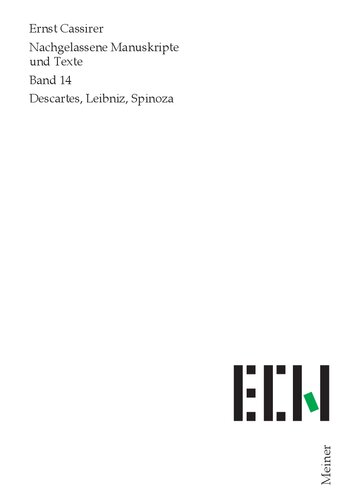 ﻿دکارت ، لایب نیتس ، اسپینوزا: سخنرانی ها و سخنرانی ها