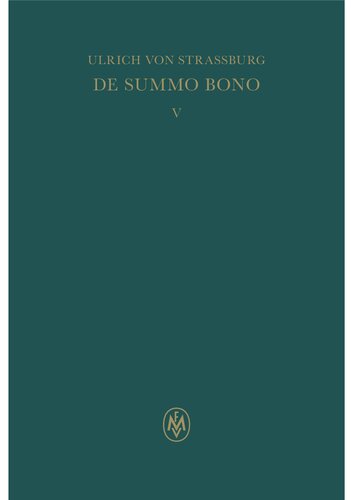 ﻿De summo bono، liber V