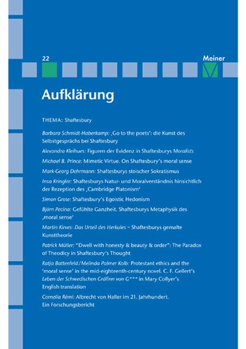 ﻿روشنگری ، جلد 22: شفتسبوری