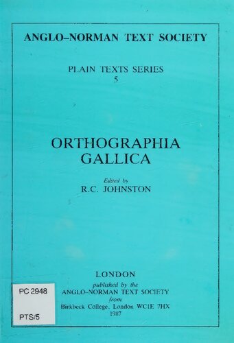 ﻿Orthographia Gallica