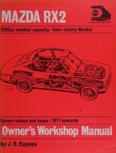 ﻿راهنمای کارگاه صاحبان Haynes Mazda RX2